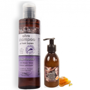 natuurlijke shampoo en conditioner